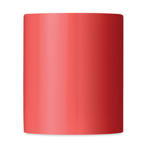 Кружка керамическая  в коробке (красный)