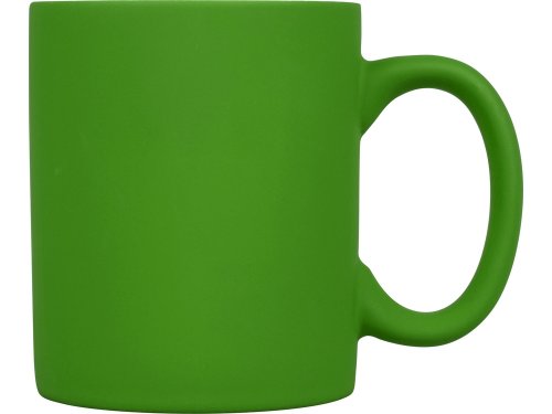 Кружка с покрытием soft-touch Barrel of a Gum, зеленое яблоко