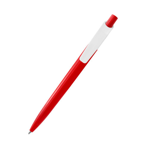 Ручка пластиковая Bremen, красная