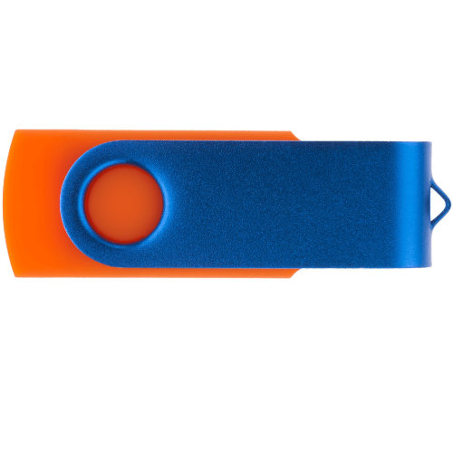 Флешка TWIST COLOR MIX Оранжевая с синим 4016.05.01.8ГБ