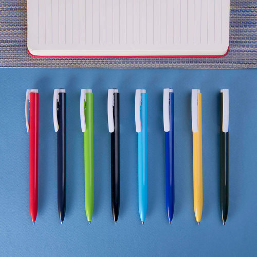 ELLE, ручка шариковая,  пластик (светло-зеленый, серый)