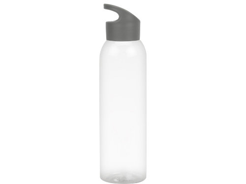 Бутылка для воды Plain 630 мл, прозрачный/серый