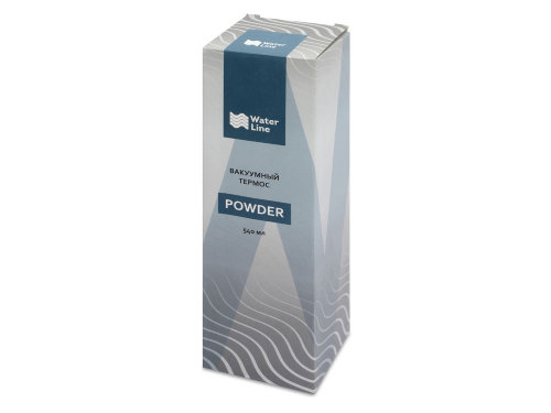 Вакуумный термос Powder 540 мл, серый