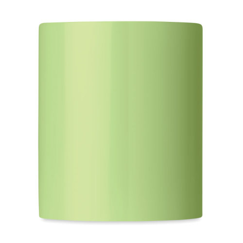 Кружка керамическая  в коробке (зеленый-зеленый)