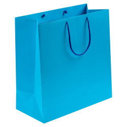 Пакет бумажный Porta, большой, голубой