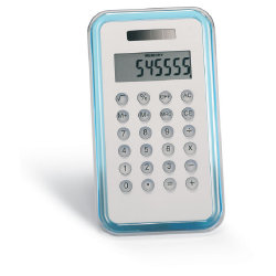 Калькулятор (прозрачно-голубой)