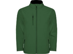 Куртка софтшелл Nebraska мужская, бутылочный зеленый