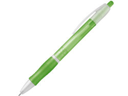 SLIM. Шариковая ручка с противоскользящим покрытием, Светло-зеленый