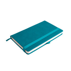 Ежедневник недатированный Starry , формат А5, в клетку (голубой)