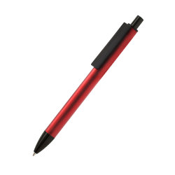 Ручка металлическая Buller, красный