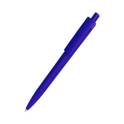 Ручка шариковая Agata софт-тач, синий