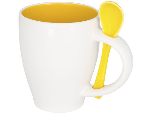 Чашка Nadu с ложкой, желтый