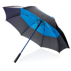 Автоматический двухцветный зонт-антишторм, d123 см 