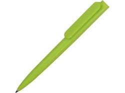 Ручка пластиковая шариковая Umbo, зеленое яблоко/белый