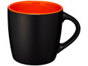Керамическая чашка Riviera, черный/оранжевый