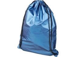 Блестящий рюкзак со шнурком Oriole, светло-синий