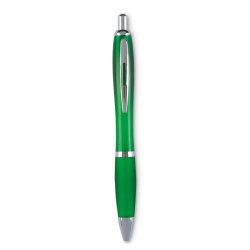 Шариковая ручка синие чернила (прозрачно-зеленый)