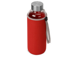 Бутылка для воды Pure c чехлом, 420 мл, красный