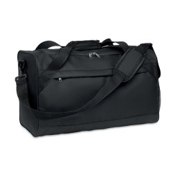 Спортивная сумка 600D из RPET (черный)