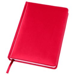 Ежедневник датированный на 2022 год Bliss, А5,  красный, белый блок, без обреза (красный)