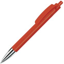 Ручка шариковая TRIS CHROME (красный, серебристый)