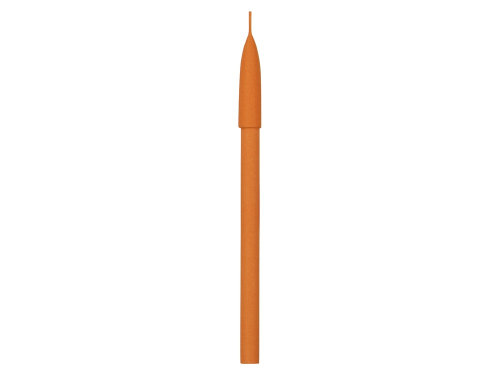 Ручка картонная с колпачком Recycled, оранжевый (Р)