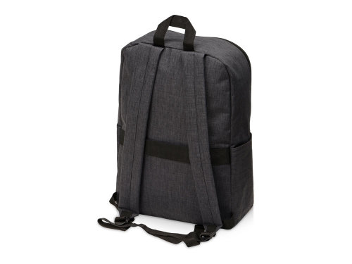 Рюкзак Merit со светоотражающей полосой и отделением для ноутбука 15.6'', темно-серый/серый (Р)