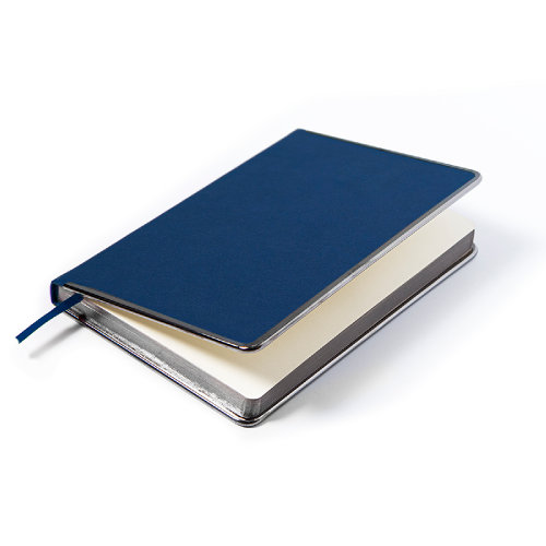 Ежедневник недатированный Montrose, формат А5, в линейку (синий)