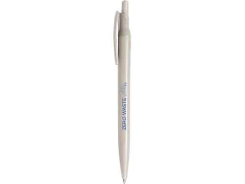 Шариковая ручка Alessio из переработанного ПЭТ, серый, черные чернила