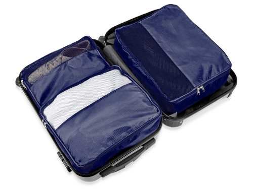 Комплект чехлов для путешествий Easy Traveller, темно-синий