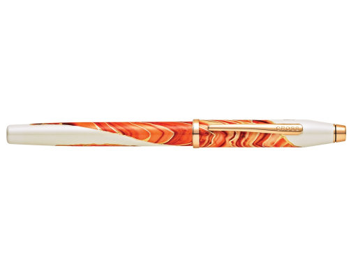 Ручка-роллер Selectip Cross Wanderlust Antelope Canyon, белый, оранжевый