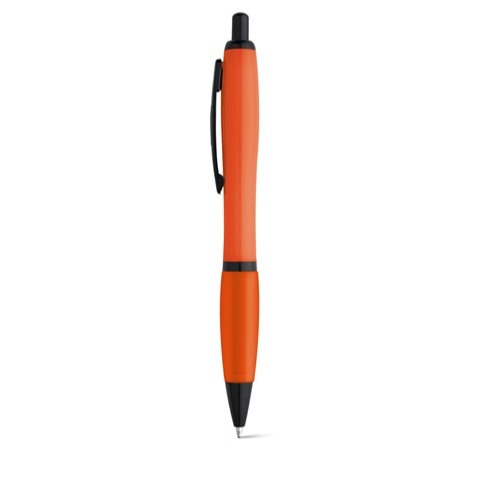 FUNK. Шариковая ручка с зажимом из металла (оранжевый)