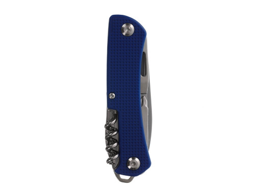 Нож перочинный Stinger, 103 мм, 10 функций, материал рукояти: АБС-пластик (синий)