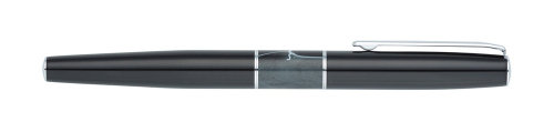 Ручка перьевая Pierre Cardin LIBRA с колпачком, черный/серебро