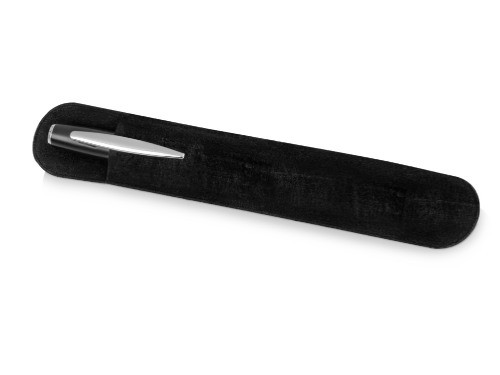 Ручка роллер Roma, серебристый/черный