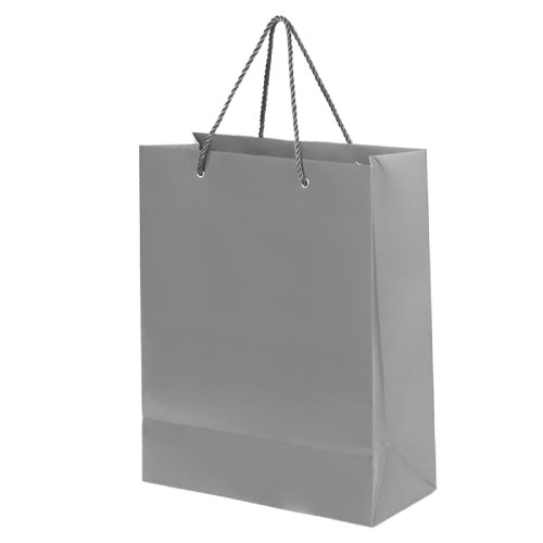 Пакет подарочный BIG GLAM 32х12х43 см, серый (серый)