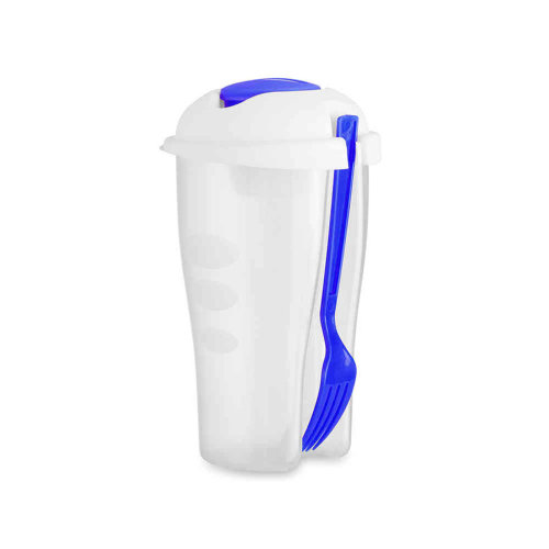 Набор подарочный FITKIT: бутылка для воды, контейнер для еды, рюкзак, синий (синий)