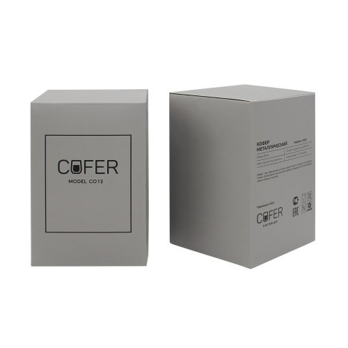 Кофер софт-тач CO12s, серый