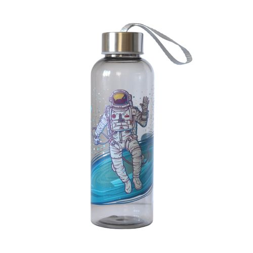Бутылка для воды "H2O" 500 мл, серый