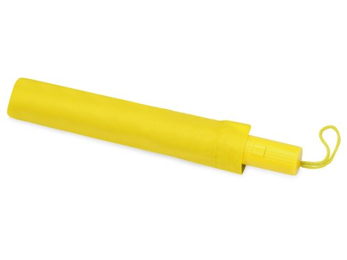 Зонт складной Tulsa, полуавтоматический, 2 сложения, с чехлом, желтый