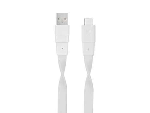 Кабель USB Type C 3.0 – Type A 1.2м WT12, белый