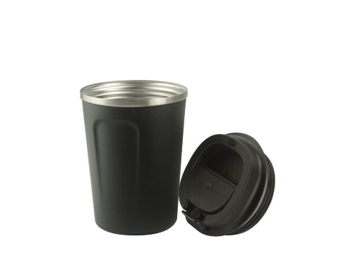 Термокружка CAFe COMPACT, 380 мл, черный