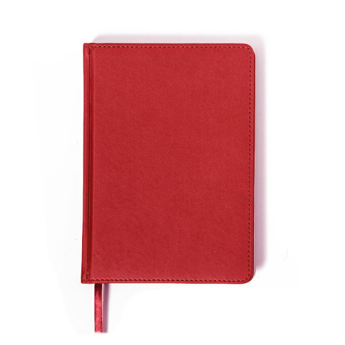 Ежедневник недатированный Campbell, формат А5,  в линейку (красный)