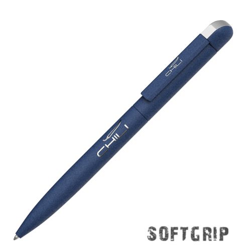Ручка шариковая "Jupiter SOFTGRIP", покрытие softgrip, темно-синий