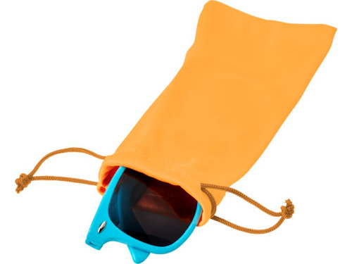 Чехол из микрофибры Clean для солнцезащитных очков, неоново-оранжевый
