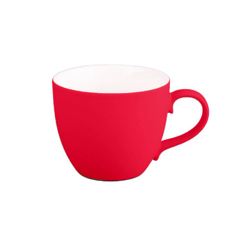 Чайная пара TENDER с прорезиненным покрытием (красный)
