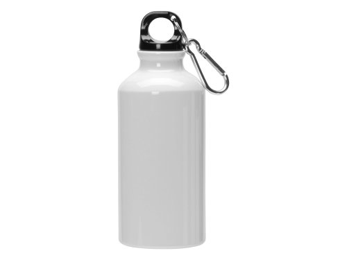 Бутылка для воды, металл, 400 мл, для сублимации, белый