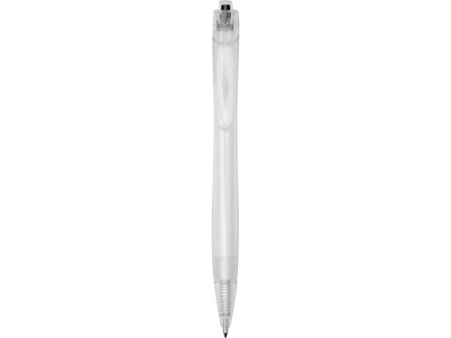 Шариковая ручка Honua из переработанного ПЭТ, прозрачный/черный