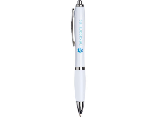 Nash антибактериальная шариковая ручка, белый, синие чернила