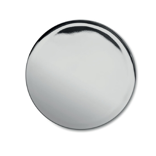 Зеркальце с бальзамом для губ (серебряный)